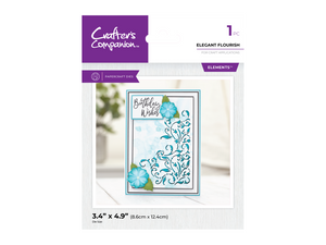 Crafter's Companion Large Flourish Corner Dies STAR BUY Collection