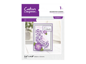 Crafter's Companion Large Flourish Corner Dies STAR BUY Collection