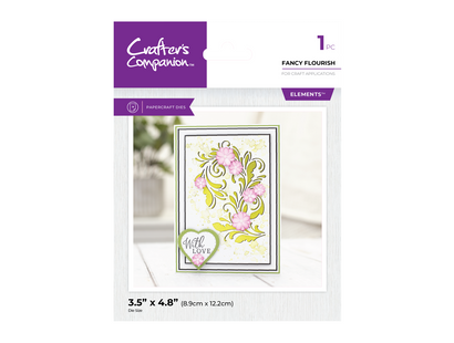 Crafter's Companion Large Flourish Corner Dies Collection