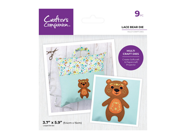 Crafter’s Companion Multi Craft Die - Lace Bear Die