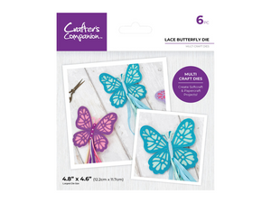 Crafter’s Companion Multi Craft Die - Lace Butterfly Die