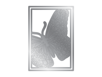 Crafter's Companion Metal Die Create a Card 5"x7" - Lady Butterfly