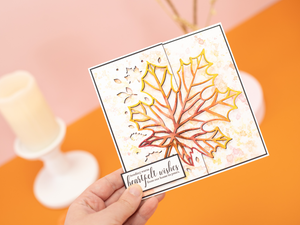 Crafter's Companion Metal Die Edgeable - Maple Leaf