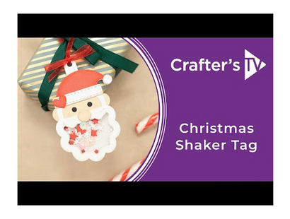 Crafter's Companion Metal Die Elements - Christmas Shaker Tags