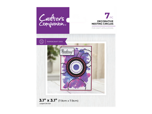 Crafter's Companion Metal Dies Elements - Decorative Nesting Circles