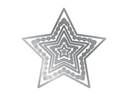 Decorative Nesting Stars Metal Die Set