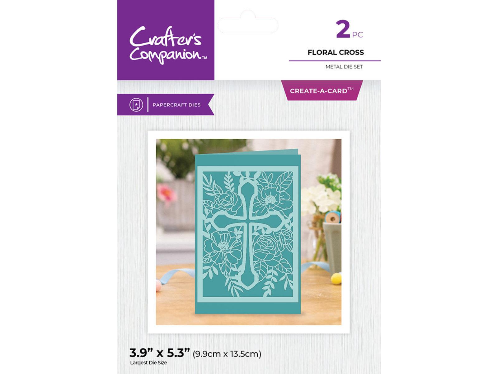 Crafter's Companion Easter Collection Dies- Floral Cross