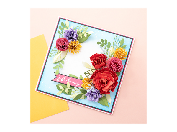 Crafters Companion Metal Dies - Paper Flowers 