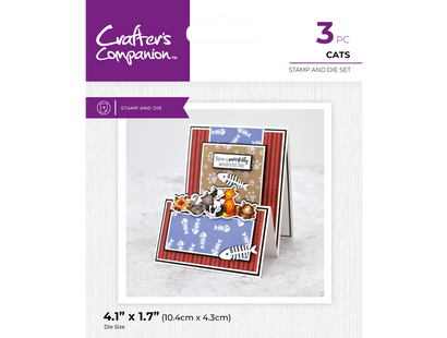 Crafter's Companion - Stamp and Die - Cats