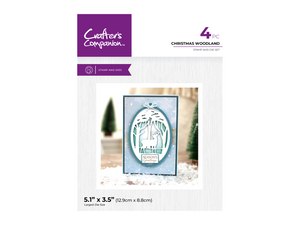 Crafters Companion Stamp and Die - Christmas Woodland