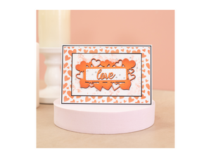 Crafter's Companion Stamp & Die - With Love on Valentines