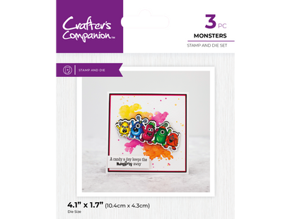 Crafter's Companion - Stamp and Die - Monsters