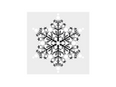 Snowflake Stamp, Die and Stencil Set