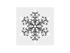 Snowflake Stamp, Die and Stencil Set