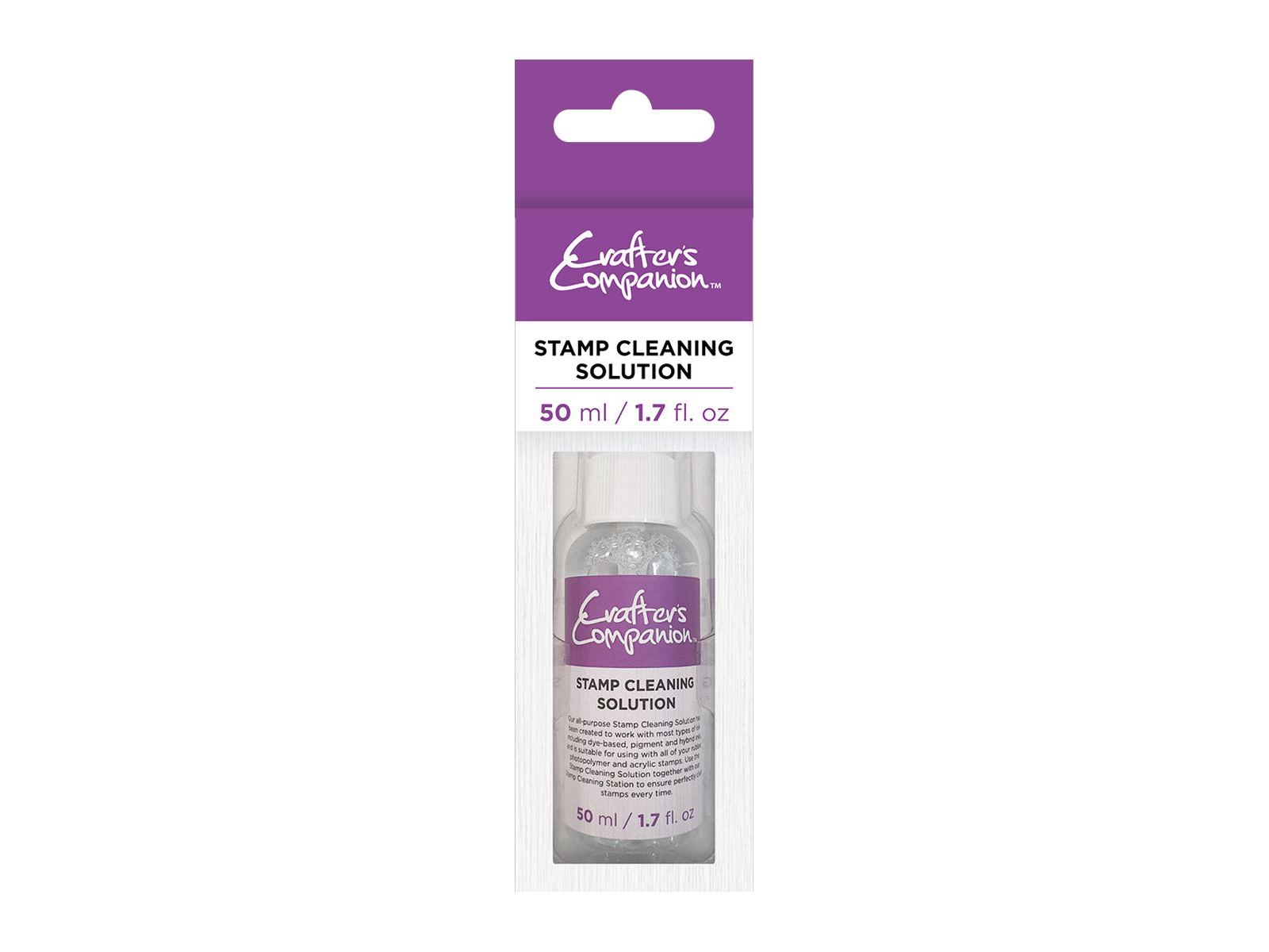 Crafter's Companion Stamp Cleaning Station and Solution Collection