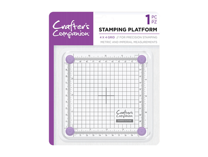 Crafter's Companion Stamping Platform 4"x4"