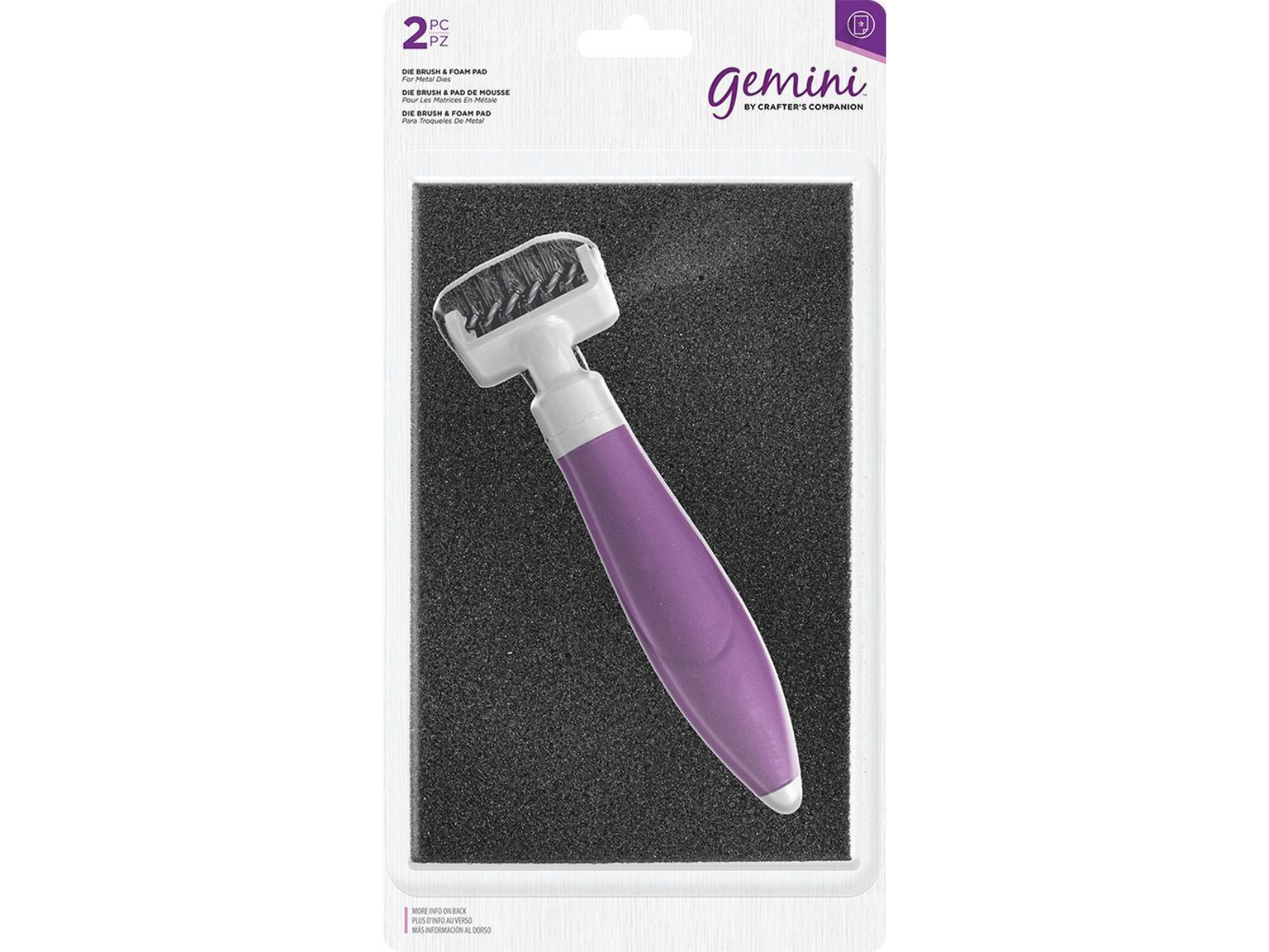 Gemini Die Brush Tool and Foam Pad