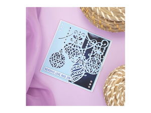 Gemini Half Create a Card Die - Pretty Baubles