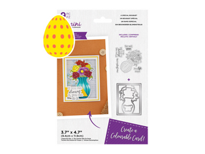 Gemini Colourable Create a Card Stamp & Die - A Special Bouquet