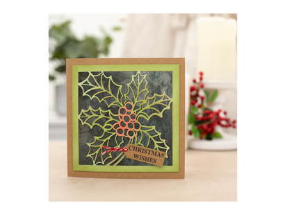 Nature’s Garden - Holly & Ivy - Metal Die - Christmas Jolly Holly