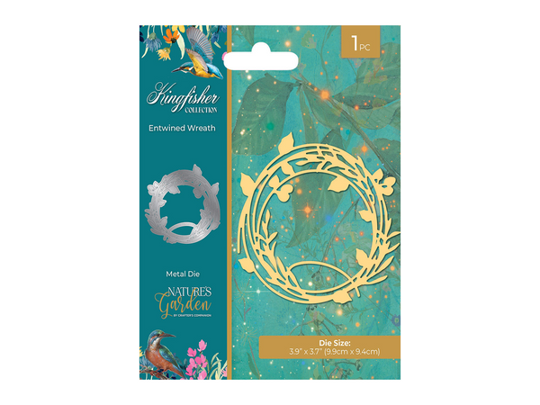 Nature's Garden - Kingfisher Collection - Metal Die - Entwined Wreath