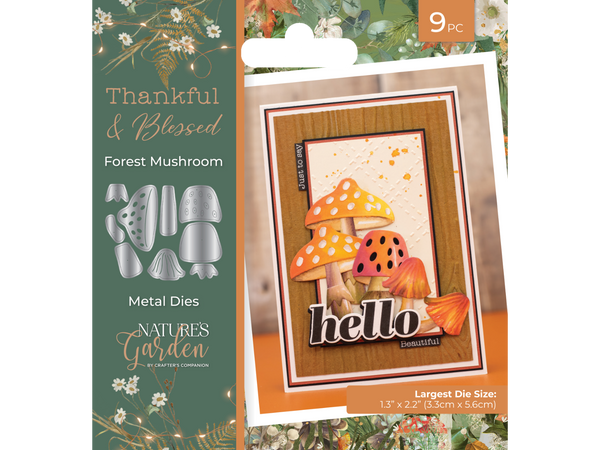 Nature's Garden - Thankful & Blessed Die Collection