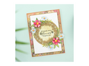 Nature's Garden Wildflower Create A Card Die - Wildflower Wreath