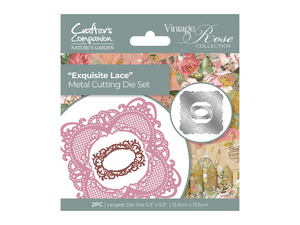 Nature's Garden Vintage Rose Die - Exquisite Lace