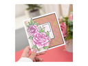 Nature's Garden Vintage Rose Stamp & Die - Rose Bouquet