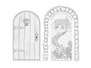 Sara Signature Country Lane Stamp and Die - Garden Gateway