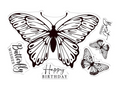 Sheena Douglass - Bold Butterflies - Stamp and Die - Swallowtail Butterfly