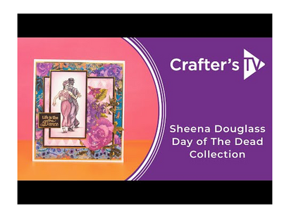 Sheena Douglass Day of the Dead Stamp & Die - Always & Forever