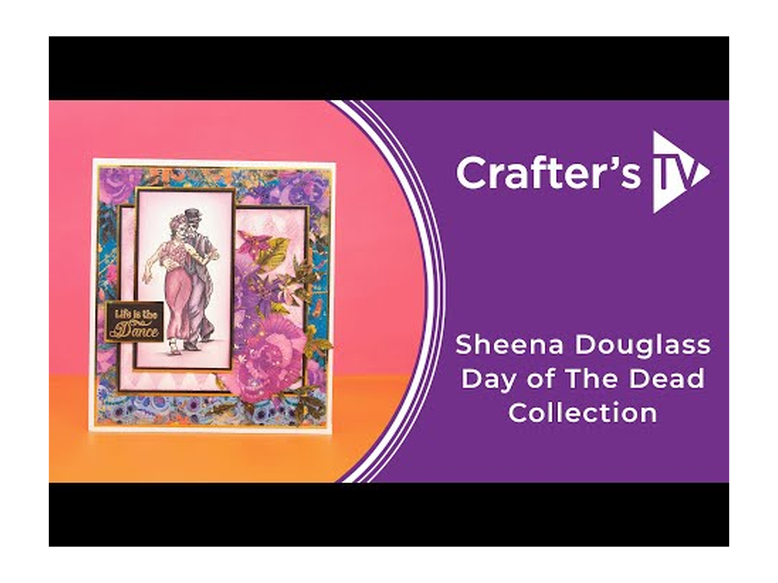 Sheena Douglass Day of the Dead Stamp & Die - Always & Forever