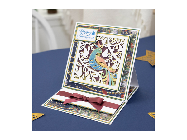 Twelve Days of Christmas Create-a-Card Die - Pretty Partridge