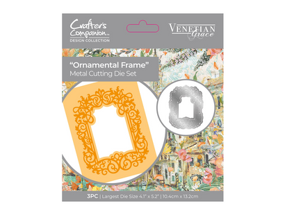 Venetian Grace Metal Die – Ornamental Frame