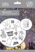 All Hallows Eve Clear Acrylic Stamps - Boo to you