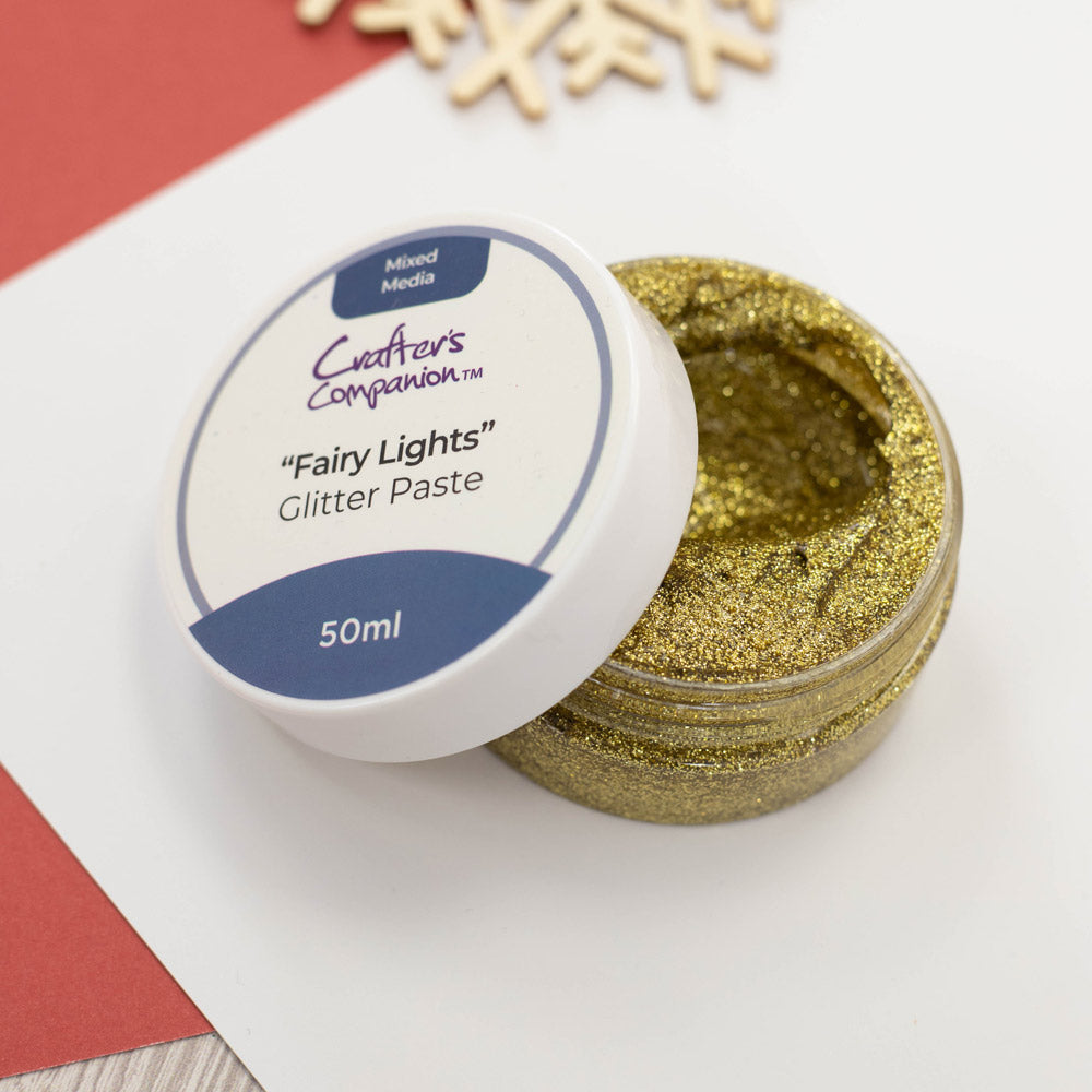 Crafter’s Companion Mixed Media Glitter Paste - Fairy Lights