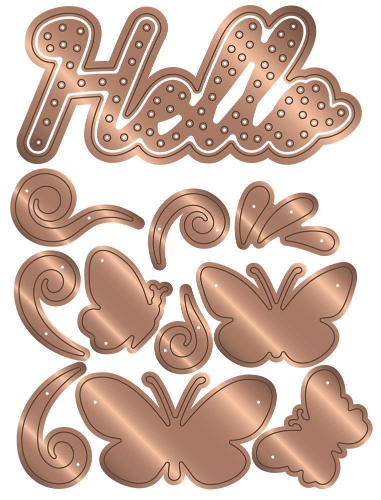 Gemini Cut ‘N’ Stitch Multi-Craft Die - Hello