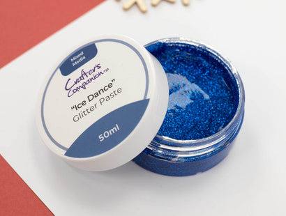 Crafter’s Companion Mixed Media Glitter Paste - Ice Dance