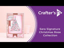 Sara Signature Christmas Rose Embellishment Collection