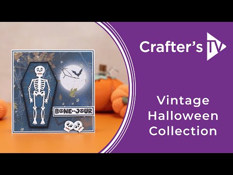 Vintage Halloween 3D Embossing Folder 4