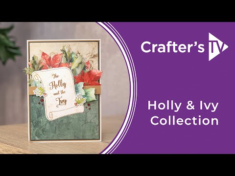 Nature’s Garden - 2D Embossing Folder 6” x 6” - Christmas Music