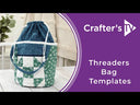 Threaders Bag Template - Patchwork Duffle Bag 