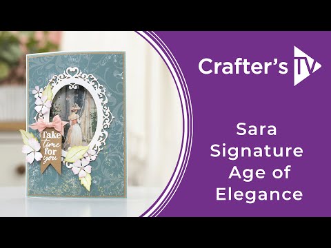 Sara Siganture - Age of Elegance - 2D Embossing Folder 5