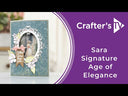 Sara Signature - Age of Elegance - Luxury Linen Card Pack - A4