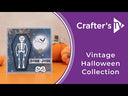 Vintage Halloween Clear Acrylic Stamps - Boo To You