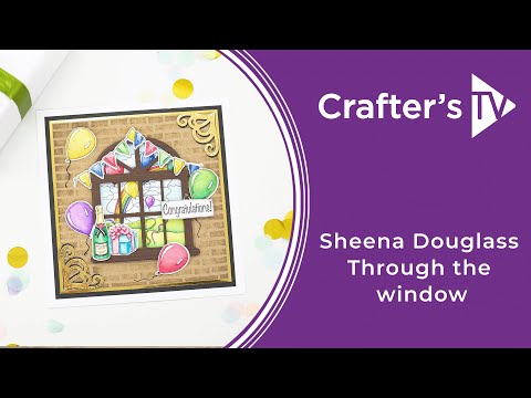 Sheena Douglass Through the Window 6” X 6” 2D Embossing Folder - Stone Wall