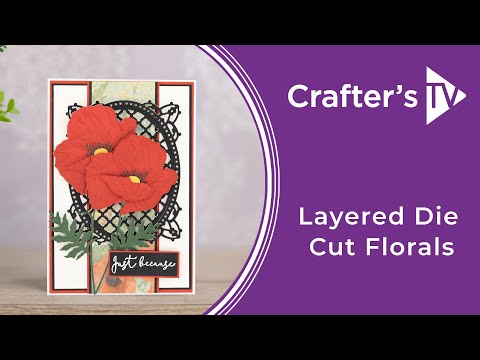 Crafters Companion - Metal Die Elements - Flourishing Foxglove