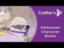 Crafter's Companion Metal Dies and Stencil - Fright Night Treat Boxes