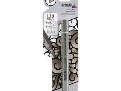 SN-TriBlend Brush-Brown Grey Blend